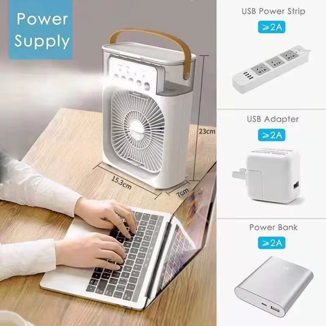 Ventilador Portátil de Alta Potencia